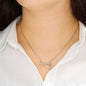 Message Box & Necklace For Wife, Husband To Wife Special Anniversary Gift - Scripted Love