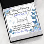 Stay Strong - Edge Of Difficulty - He Will Teach You How To Fly Love Pendant Necklace