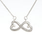 Husband To Wife Gift God Blessed Our Road Love Message + Infinity <3 Necklace