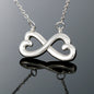 To My Bonus Daughter From Mom Stepmom Dad Stepdad Message + Infinity <3 Necklace