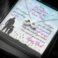 Message Box With 5 Different Necklaces For Every Daughter From Dad, Perfect Thank You Present Gift From Father - Inf. <3
