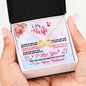 Husband To Wife Anniversary Laugh & Happiness Message + Infinity <3 Necklace