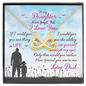 Message Box With 5 Different Necklaces For Every Daughter From Dad, Perfect Thank You Present Gift From Father - Inf. <3