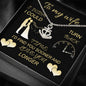 Personalized Message Box & Necklace For Wife, Anniversary Gift From Husband