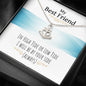 Friendship Day Gift, Friend Always By Your Side Message Box + Necklace (Anchor)