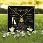 Personalized Message Box & Necklace For Wife, Anniversary Gift From Husband