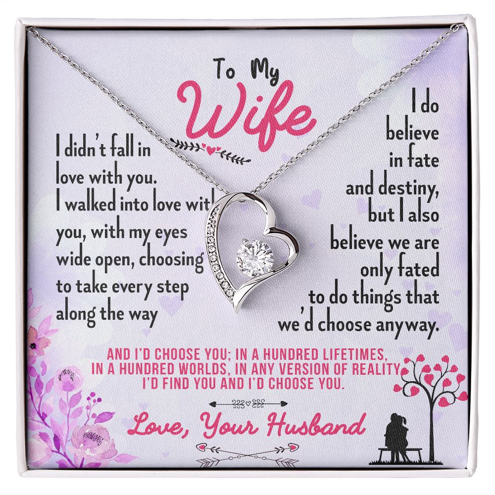 Husband To Wife Anniversary Keychain