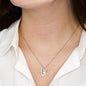 Mother's Day Gift - Mom Closes Person To Heart Necklace with Lovely Message Card