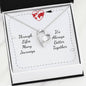 Mother's Day Gift - Life's Many Journeys Mom Necklace with Lovely Message Card