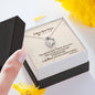 Arrow Friendship Forever - Message Box Heart Pendant Necklace