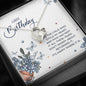 Happy Birthday Childhood - Message Box Heart Pendant Necklace