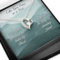 Best Friend Heart Beauty Pendant Necklace Jewelry Women Birthday Gift