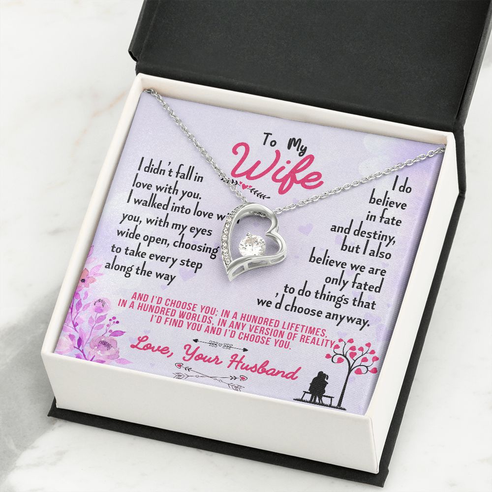 Husband To Wife Anniversary Keychain