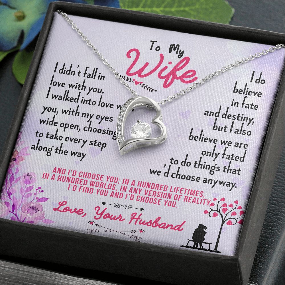 Husband To Wife Anniversary Keychain