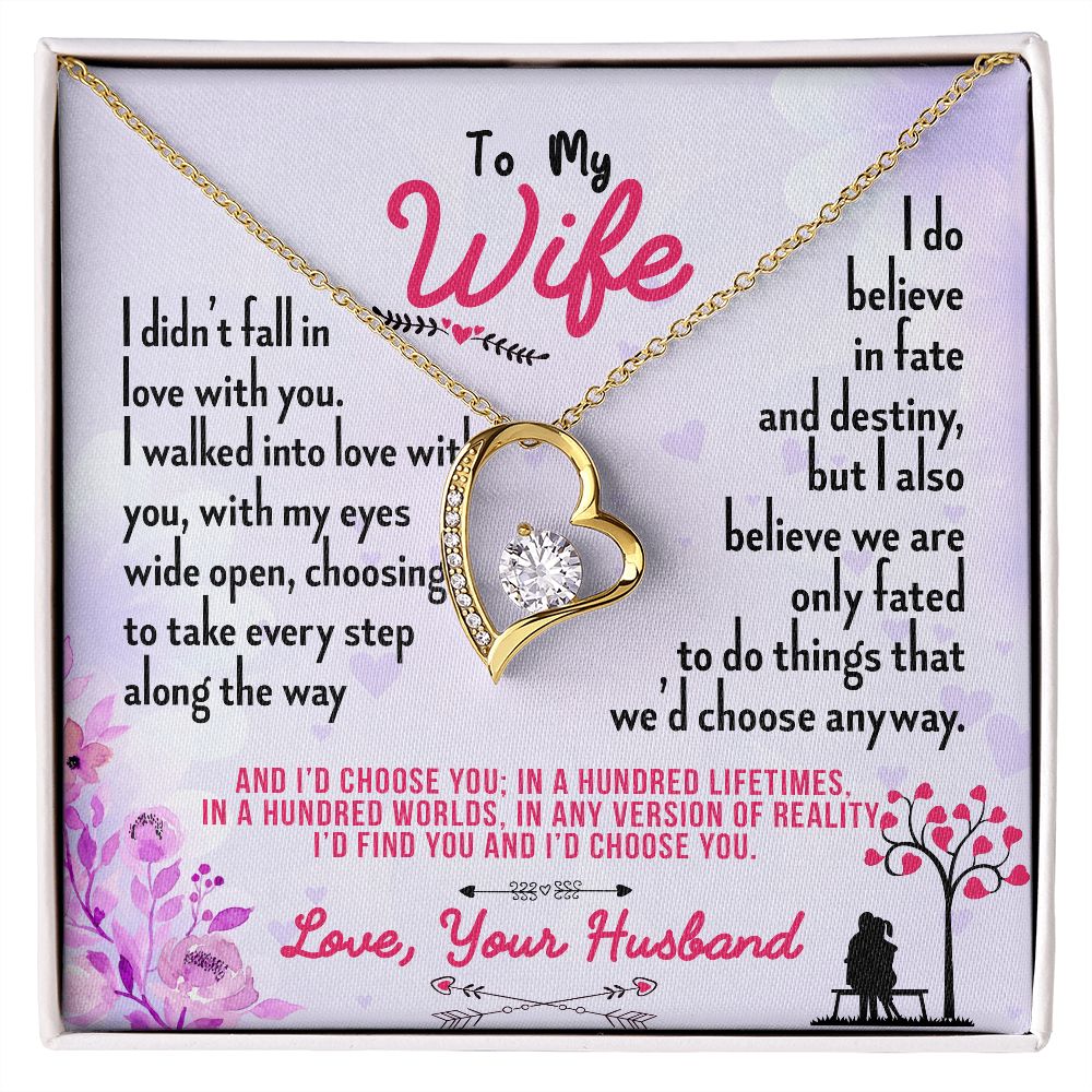 Husband To Wife Anniversary Keychain