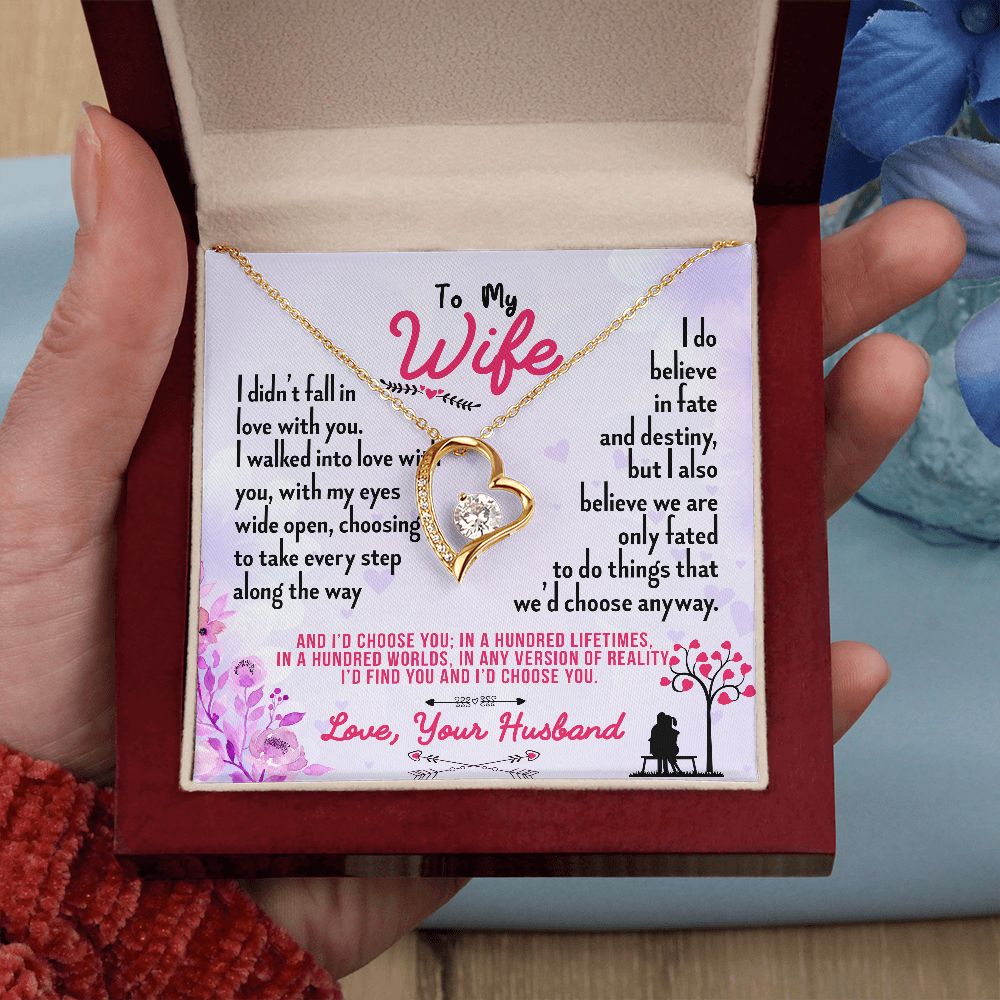 Husband To Wife Anniversary Keychain