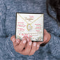 Dad To Daughter, Believe In Yourself Message Box + Heart Pendant Necklace
