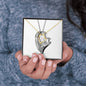 - Message Box Heart Pendant Necklace