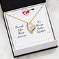 Mother's Day Gift - Life's Many Journeys Mom Necklace with Lovely Message Card
