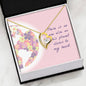 Mother's Day Gift - Mom Closes Person To Heart Necklace with Lovely Message Card