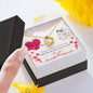 Best Sister Lovely Chrismas Birthday Gift - Message Box Heart Pendant Necklace