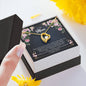 Mother's Day Gift - Black Message Box Heart Pendant Necklace