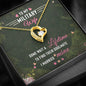 Military Wife Necklace- Military Wife pendant gifts for Army, Navy, Air Force