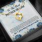 Mother-in-Law Christmas Gift - Message Box Heart Pendant Necklace