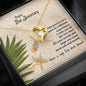 Enjoy Your Journey Travel - Message Box Heart Pendant Necklace
