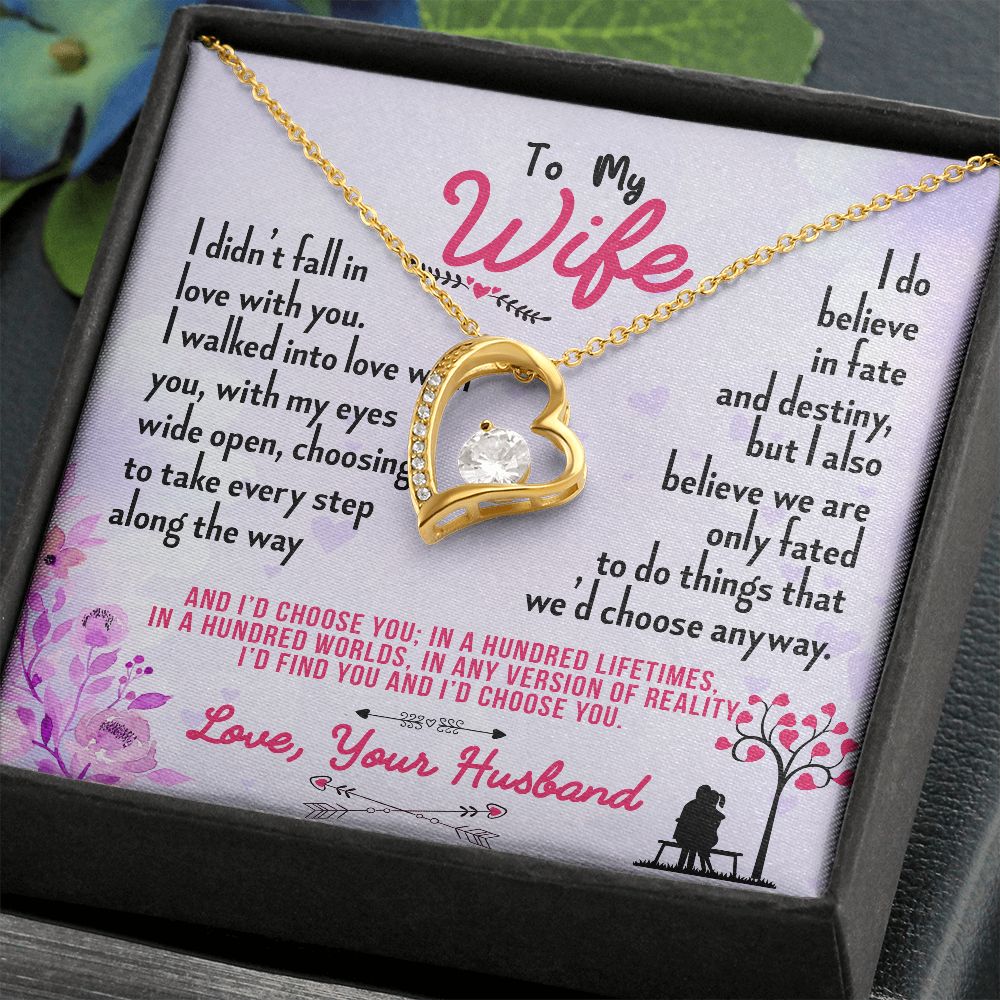 Husband To Wife Anniversary Keychain