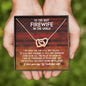 Best Firewife Interlocking Hearts Necklace Pendant Message Box Gift