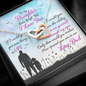 Message Box With 5 Different Necklaces For Every Daughter From Dad, Perfect Thank You Present Gift From Father - 2 Hearts