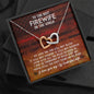 Best Firewife Interlocking Hearts Necklace Pendant Message Box Gift