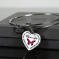 Butterflies Are The Heaven Sent Kisses Of An Angel Luxury Bangle And Necklace - Freedom Look