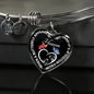 When A Butterfly Appears In My Yard It's A Visitor From Heaven Pendant Necklace