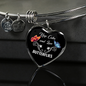 Keep Calm And Love Butterflies Pendant Necklace And Bangle - Freedom Look