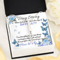 Stay Strong - Edge Of Difficulty - He Will Teach You How To Fly Custom Name Bar Necklace