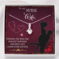 Nurse Wife From Husband Necklace Jewelry Pendant Women Message Box Gift