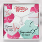Nurse Mom Supermom Mother Heart Jewelry Necklace Pendant Women Message Box Gift