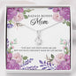 Bonus Mom Heart Jewelry Mother’s Day Necklace Pendant Women Message Box