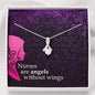 Nurse Wife, Girlfriend, Daughter Jewelry Pendant Necklace Women Message Box Gift