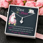 Nurse Sister Gift Jewelry Pendant Necklace Women Message Box