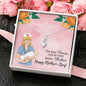 Nurse Mom Mother’s Day Jewelry Necklace Pendant Women Message Box Gift
