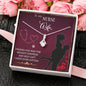 Nurse Wife From Husband Necklace Jewelry Pendant Women Message Box Gift