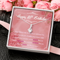 Happy 16th Birthday Alluring Beauty Necklace Gift