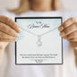 Bonus Mom Heart Jewelry Mother’s Day Pendant Necklace Women Message Box