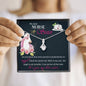 Nurse Sister Gift Jewelry Pendant Necklace Women Message Box