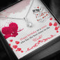 Sister Heart Jewelry Pendant Necklace Women Message Box Gift