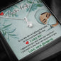 Doctor Wife Message Box Gift From Husband Jewelry Pendant Necklace Women Gift