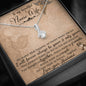 Nurse Wife Gift From Husband Jewelry Pendant Necklace Women Message Box Gift